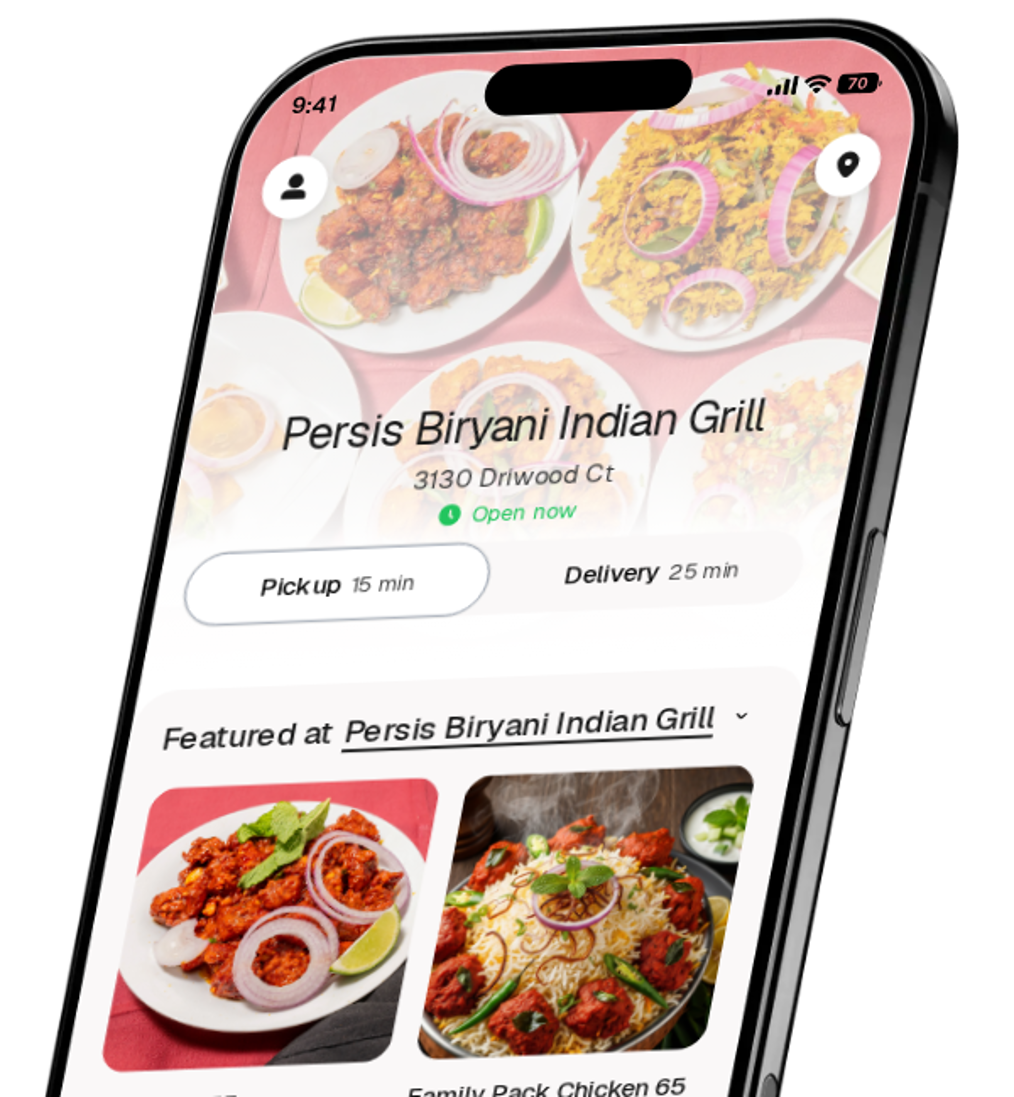 Persis Biryani Indian Grill app preview